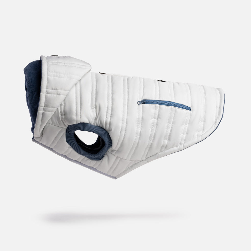 Noah Dog Jacket  Quilted Water-Resistant Winter Coat with Harness