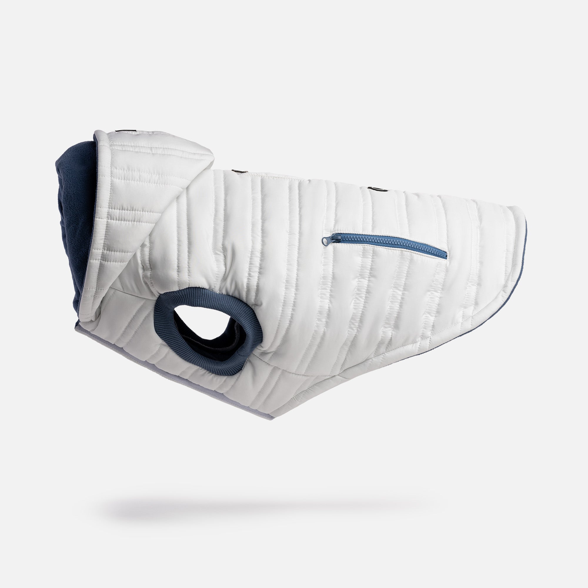 Noah Dog Jacket  Quilted Water-Resistant Winter Coat with Harness