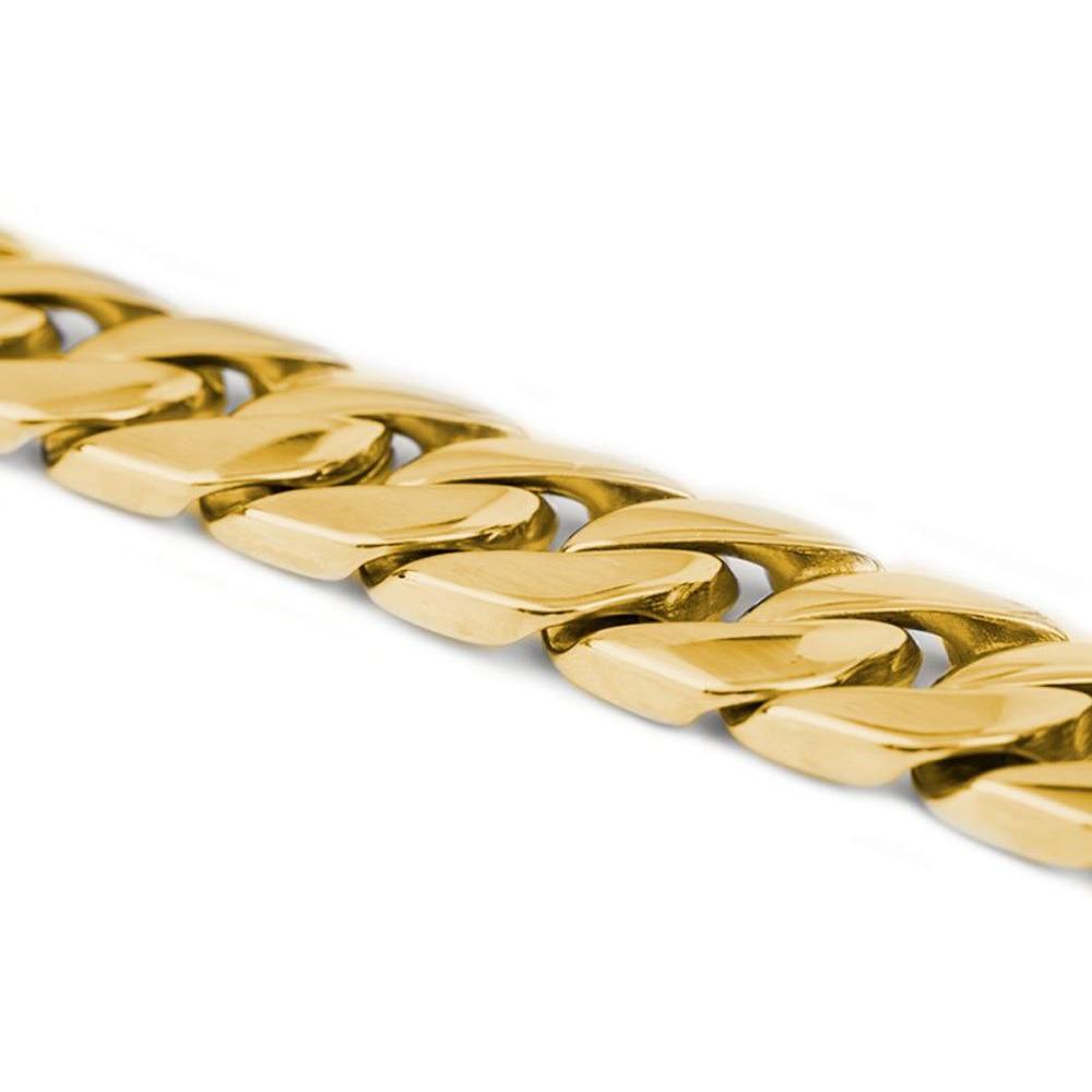 Kilo Cuban Link Dog Leash | Heavy Duty Gold Chain