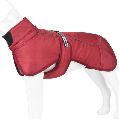 Cozy Canine Cloak: Stylish And Warm Pet Winter Wear With Reflective