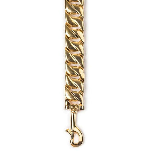 Kilo Cuban Link Dog Leash | Heavy Duty Gold Chain