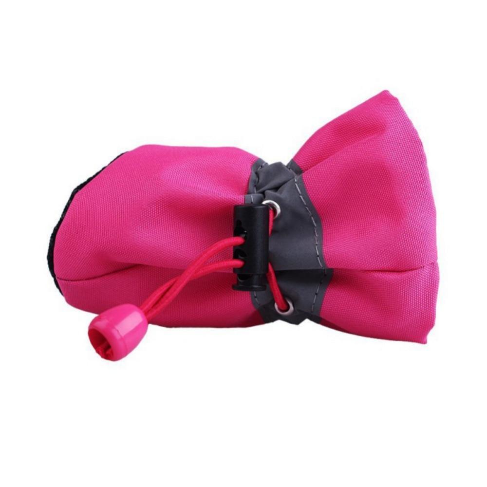 Dog Snow Boots - Warm Fleece Lined Paw Protectors (Set of 4)