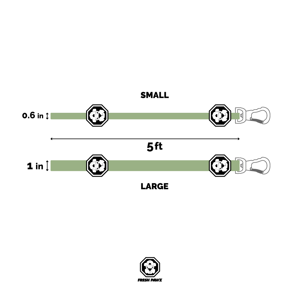 Kilo Cuban Link Dog Leash | Heavy Duty Gold Chain